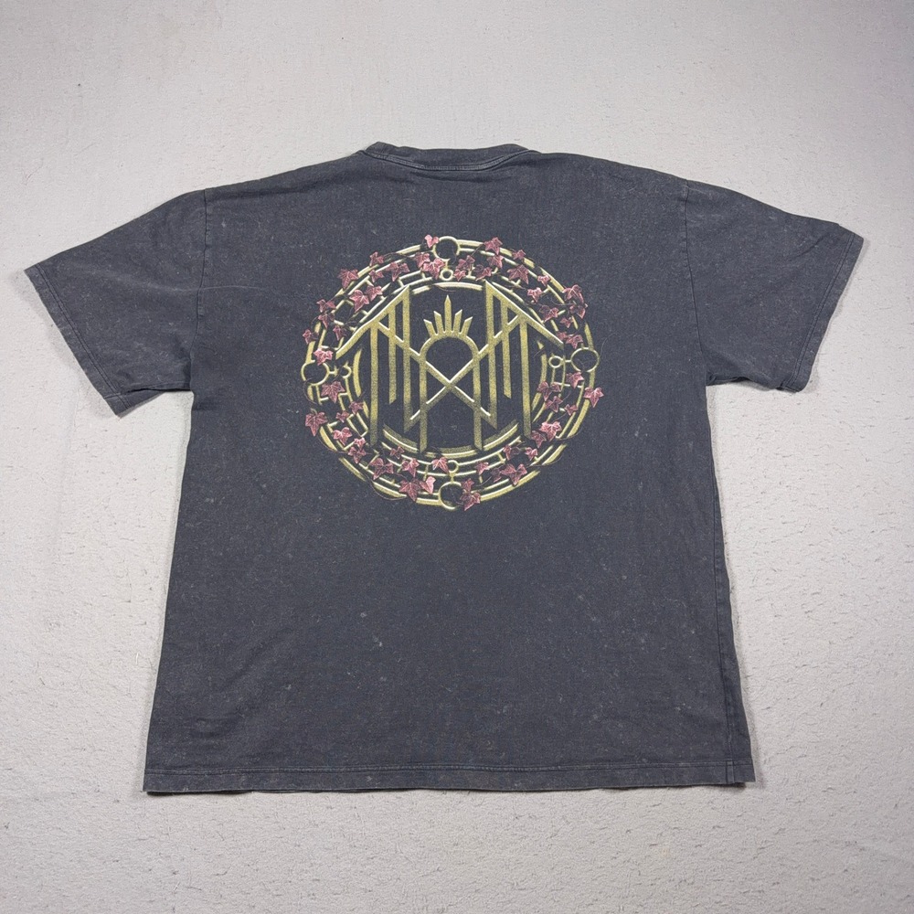 Sleep Token‎ Band T-Shirt Men XL Heavy Stone Wash Black Graphic Tour Merch Metal